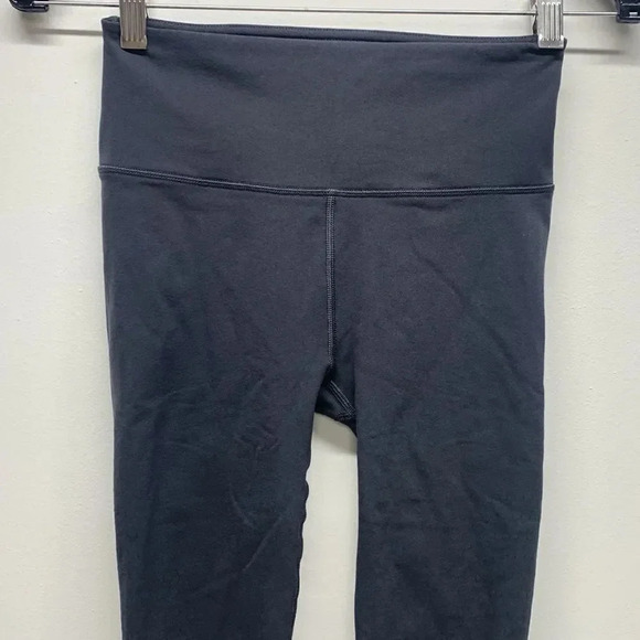 Lululemon Reveal 7/8 Tight Legging Pants Vortex 25" Dazed Gray Mesh Breathable 6 - Picture 8 of 12